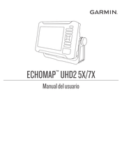 Garmin ECHOMAP UHD2 5X Manual Del Usuario