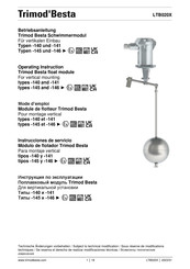 Trimod Besta 140 Instrucciones De Servicio