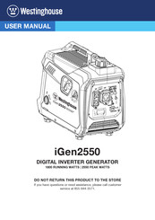 Westinghouse iGen2550 Manual Del Usuario