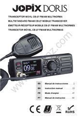 JOPIX DORIS CB-27 Manual De Instrucciones