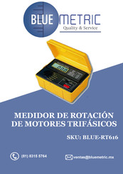 Bluemetric BLUE-RT616 Manual De Instrucciones