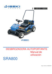 Iseki SRA800 Manual De Utilización