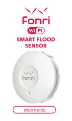 FONRI SMART FLOOD SENSOR Guia Del Usuario