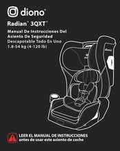 Diono Radian 3QXT Manual De Instrucciones