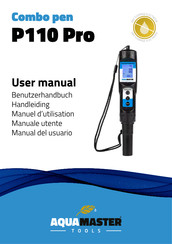 AquaMaster Tools P110 Pro Manual Del Usuario