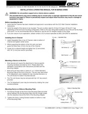 GCX M Serie Manual De Instalación Y Operación