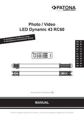 PATONA LED Dynamic 43 RC60 Manual De Instrucciones