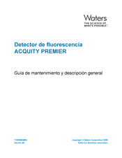 WATERS CORPORATION ACQUITY PREMIER FLR Guía De Mantenimiento