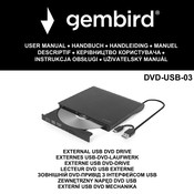 Gembird DVD-USB-03 Manual