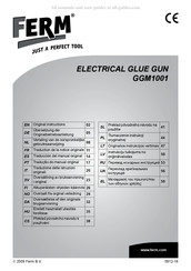 Ferm GGM1001 Traducción Del Manual Original