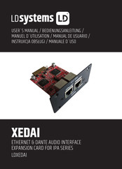 LD Systems LDXEDAI Manual De Usuario