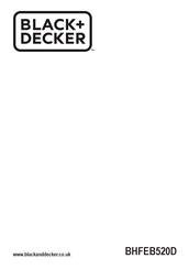 Black and Decker BHFEB520D Traducido De Las Instrucciones Originales