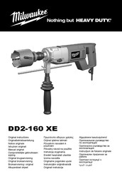 Milwaukee DD2-160 XE Manual Original