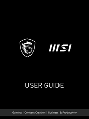 MSI 15G1 Manual Del Usuario