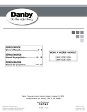 Danby DBMF100B1WDB Manual Del Propietário