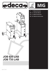 Deca JOB 635 LAB Manual De Instrucciones