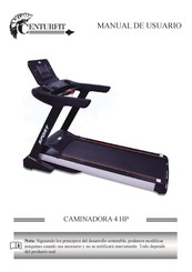 CENTURFIT CAMINADORA 4 HP Manual De Usuario