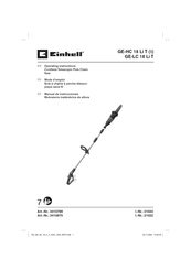 EINHELL GE-HC 18 Li TI Manual De Instrucciones