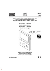 Urmet 2 VOICE 1760 Manual De Instalación