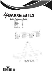Chauvet DJ 4BAR Quad Guía De Referencia Rápida