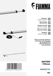 Fiamma F40van Instrucciones De Montaje