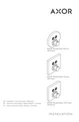 Hansgrohe AXOR ShowerSelect Round 36723 1 Serie Instrucciones De Montaje