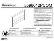 Dorel AMERIWOOD 5596012PCOM Instrucciones De Montaje