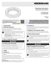 HEIDENHAIN TTR ERM 2203 Manual De Instrucciones