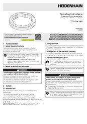 HEIDENHAIN TTR ERM 2405 Manual De Instrucciones