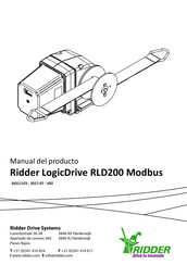 Ridder LogicDrive RLD200 Manual Del Producto