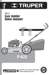 Truper P-622 Manual