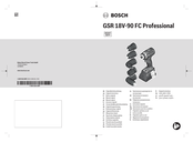Bosch Professional GSR 18V-90 FC Manual Original