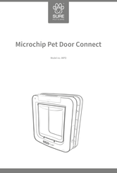 SURE petcare Microchip Pet Door Connect Manual De Instrucciones