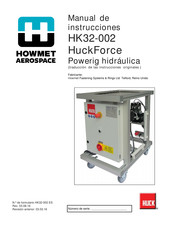 Howmet Aerospace HuckForce HK32-002 Manual De Instrucciones