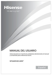 Hisense WFQA8014EVJMW Serie Manual Del Usuario