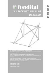 Fondital Sulpack Natural Plus 300 Manual De Instrucciones