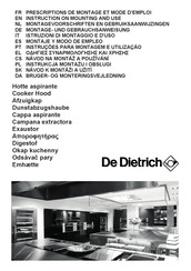 De Dietrich DHG1542X Montaje Y Modo De Empleo