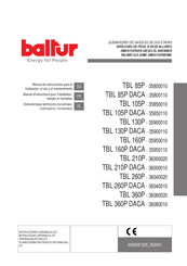 baltur 35850010 Manual De Instrucciones Para La Instalación, El Uso Y El Mantenimiento