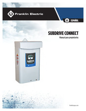 Franklin Electric SUBDRIVE CONNECT Manual Para Propietarios