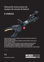 Weber Rescue Systems SPS 270 MK2 E-FORCE3 Manual De Instrucciones