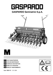 GASPARDO M Empleo Y Mantenimiento