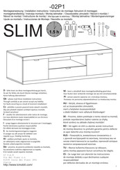 LC SLIM-02P1 Instrucciones De Montaje