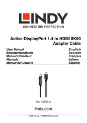 Lindy 40930-2 Manual Del Usuario