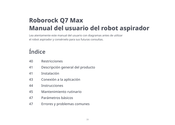 Roborock Q7 Max Manual Del Usuario