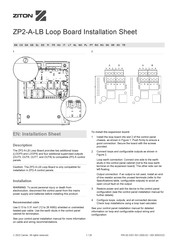 Ziton ZP2-A-LB Manual De Instalación