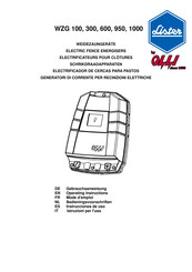 Lister WZG 100 Instrucciones De Uso