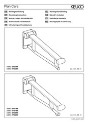 KEUCO Plan Care 34903 1708 Serie Instrucciones De Instalación