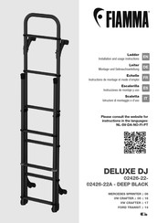 Fiamma DELUXE DJ Instruciones De Montaje Y Uso