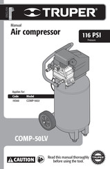 Truper COMP-50LV Manual