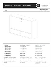 Southern Enterprises HO829200TX Instrucciones De Asamblea